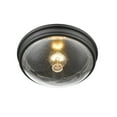 thumbnail image 5 of Millennium Lighting  1 Light Metal Flush Mount Ceiling With Clear Seeded Glass Shades Chrome Polished Chrome, 5 of 5