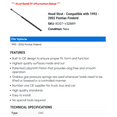 thumbnail image 2 of Hood Strut - Compatible with 1993 - 2002 Pontiac Firebird 1994 1995 1996 1997 1998 1999 2000 2001, 2 of 2