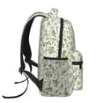 thumbnail image 3 of Fotbe Green Rabbit Mochila Casual con Estampado para Escuela, Viajes y Actividades al Aire Libre - Duradera, Ligera y Cómoda, 3 of 5