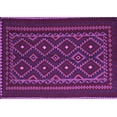 thumbnail image 1 of Ahgly Company Indoor Rectangle Southwestern Purple Country Area Rugs, 4' x 6', 1 of 4