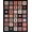 Black Coral Ivory, Pattern 15, variant on ODIKA 8'x10' Washable Area Rug Durable, Non-Slip Personalized Photo Collage Text Grid Exact Alfombra Personalizada for Living Room, Under Sectional, Family
