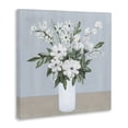 thumbnail image 2 of Stupell Industries Contemporary Mixed White Blooms on Blue Canvas Art, 30 x 30, by Marilyn Dunlap, 2 of 8