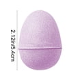 thumbnail image 3 of 3Pcs Colored Paper Pulp Easter Eggs, Cagogo Easter Eggs, Eco Friendly Paper Pulp Easter Eggs for DIY Crafts, Biodegradable Colored Easter Eggs for Easter Decorations, Sustainable Easter Party, 3 of 8