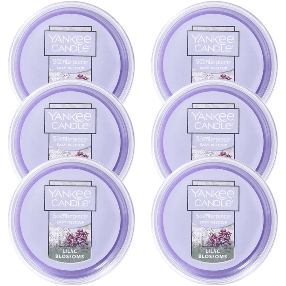 Yankee Candle Lilac Blossoms Scenterpiece Easy MeltCup (Pack of 6)