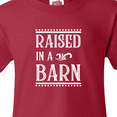 thumbnail image 4 of Inktastic RAISED in a BARN in White Youth T-Shirt, 4 of 5