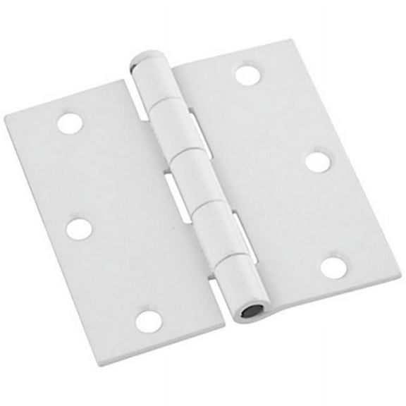 National Hardware 830335 V512 3-1/2 Hnge Wht N830-335 - White - 3-1/2 in.