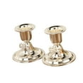 thumbnail image 3 of Candelabros para centro de mesa Strade Fareast Limited 2 piezas Plata con lazo, 3 of 8