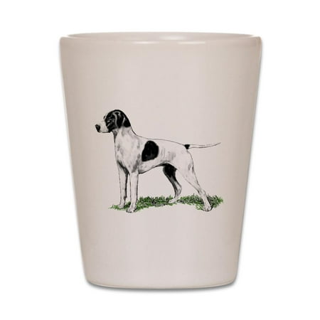 

CafePress - English Pointer Standing - White Shot Glass Unique and Funny Shot Glass