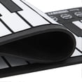 thumbnail image 2 of Clavier de piano électrique 49 touches, portable, pliable, rechargeable par USB, idéal pour les débutants, 2 of 4