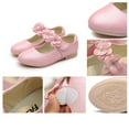 thumbnail image 3 of Sonducket Zapatos blancos de goma para niños, correa ajustable, aplicaciones amplias, bordes suaves, zapatos de flores blancas para niñas Calzado Blanco 33/20.1cm, 3 of 6