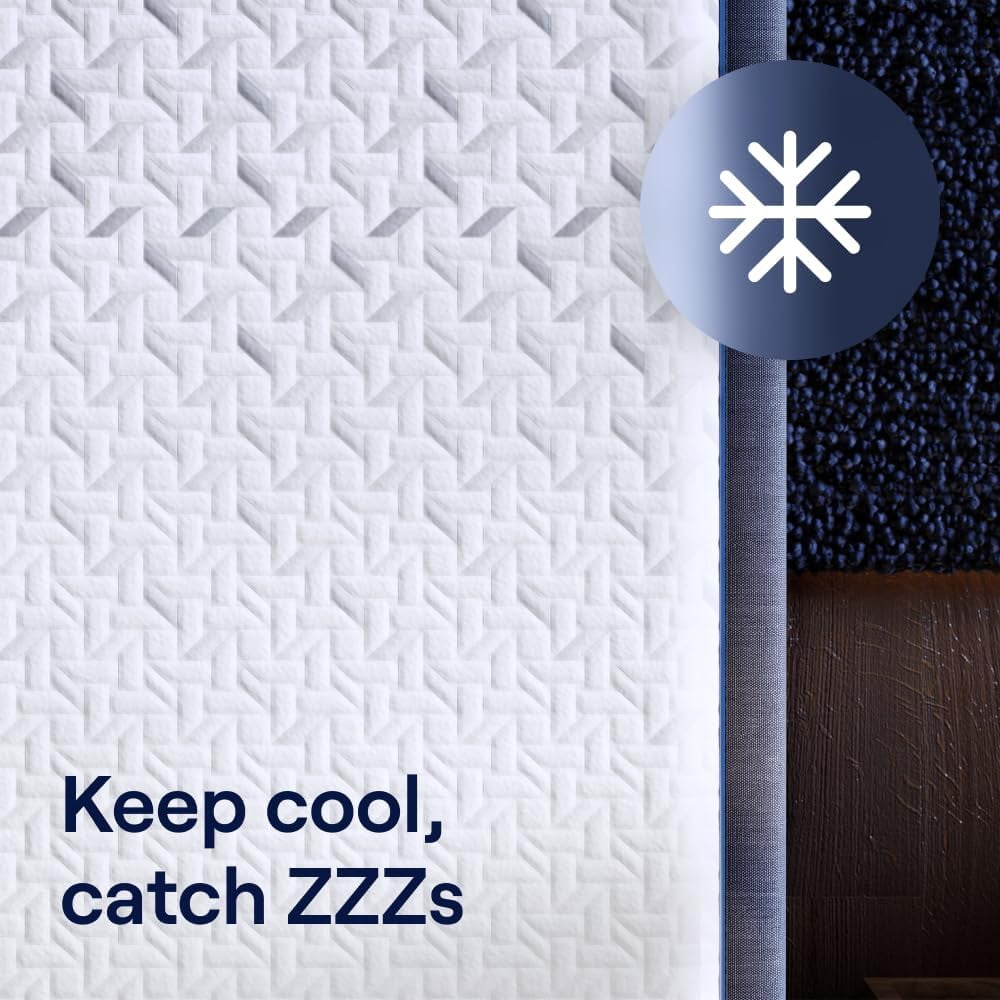 Nectar Classic Hybrid 12” Full Mattress - Medium Firm - Memory Foam & Innerspring Coils - Cooling Top Layer - Pressure-Relief - Mattress in a Box - 365-Night Trial & Forever Warranty