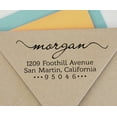 thumbnail image 2 of Printtoo Personalized Custom Wedding Self Inking Address Rubber Stamp Envelope Gift Idea, 2 of 6