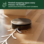 iRobot Roomba Max 705 Combo Robot Vacuum & Mop +AutoWash Dock،ممسحة دوارة ذاتية التنظيف،فرشاتين، تفريغ ذاتي،غسيل حراري وتجفيف،ليدار، يتجنب العوائق، موديل X185020