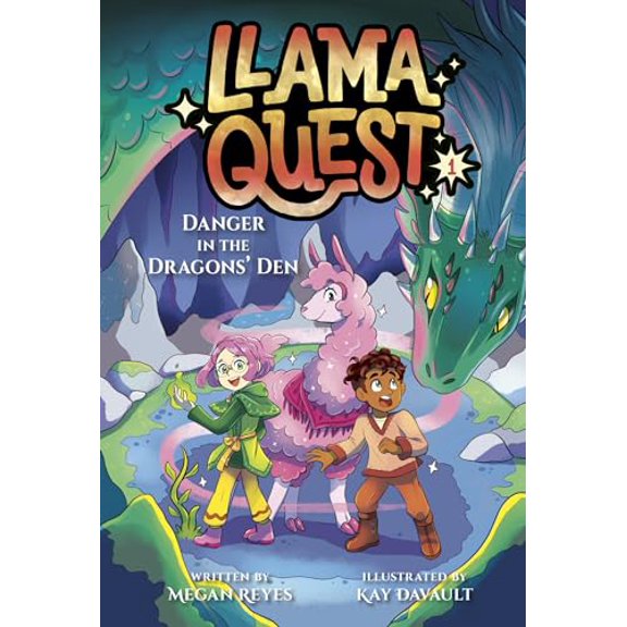 Pre-Owned Llama Quest #1: Danger in the Dragons' Den (Paperback) 0593808541 9780593808542