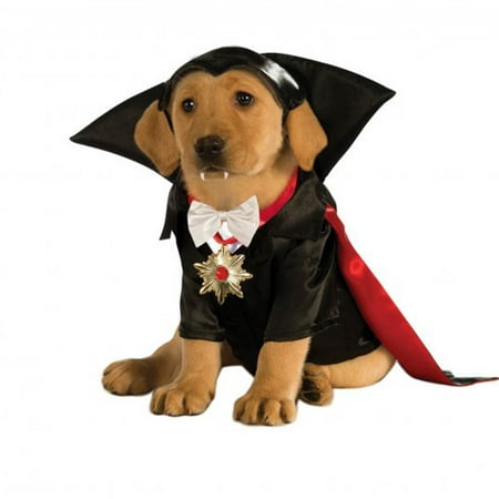 Halloween Dracula Dog Costume - Medium