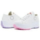 thumbnail image 2 of Tenis Chunky Plataforma Textil Mujer Moda Ligeros Blanco blanco 23.5, 2 of 5