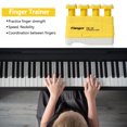 thumbnail image 4 of Finger Grips Ejercitador Instrumento de cuerda Piano Dedo Ejercitador Herramientas de entrenamiento JShteea Para Estrenar, 4 of 8