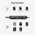 thumbnail image 3 of BENFEI SD Card Reader, USB C to SD Micro SD Card Memory Card Adapter Dual Slot, 3 of 7