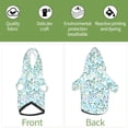thumbnail image 3 of Uemuo Butterflies for Winter Dog Hoodie Sweatshirts with Pockets Warm Dog Clothes for Small Dogs Chihuahua-XX-Large, 3 of 8