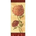 thumbnail image 2 of Audrey, Charlene 10x18 Gold Ornate Wood Framed with Double Matting Museum Art Print Titled - Dahlia I, 2 of 4
