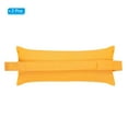 thumbnail image 3 of Uxcell Outdoor Chaise Pillows, Waterproof Resistant with Adjustable Elastic Strap for Chair, 2 Pack Yellow, 3 of 7