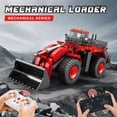 thumbnail image 2 of Bulldozer Building Blocks Set 22010, Engineering Vehicle Model Kit for Adults, Remote Control Excavator Toy with 4-Wheel Drive, Gifts for Kids Ages 14+, 1876 Pieces, 2 of 7