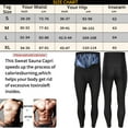thumbnail image 2 of COMFREE Men Sauna Sweat Slimming Pants High Waist Workout Shapewear Thermo Gym Leggings Waist Trainer Corset, 2 of 8