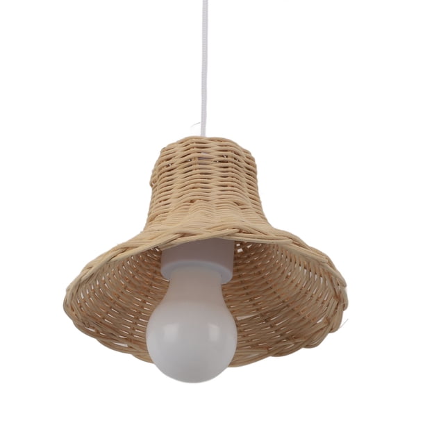 Lámpara Colgante De Ratán, Iluminación Colgante De Ratán De Estilo Nórdico Moderno Multiusos Para Accesorios De Fotografía Para Alojamiento En Familia