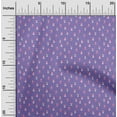 thumbnail image 2 of oneOone Cotton Poplin Violet Fabric Christmas Sewing Material Print Fabric By The Yard 56 Inch Wide, 2 of 5