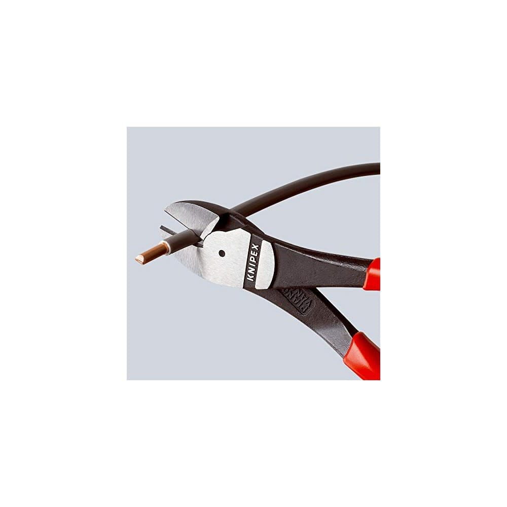 KNIPEX Tools 74 01 200, 8-Inch High Leverage Diagonal Cutters