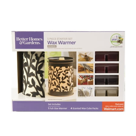 Better Homes & Gardens Botanical Glow Full-Size Wax Warmer Starter Set