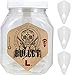thumbnail image 3 of L-Style L8 Bullet Shape PRO Fléchettes Matériau Doux - Pot de 15 Vols - Blanc, 3 of 3