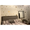 thumbnail image 3 of Gold Polka Dots Wall Decals Stickers Vinyl Circle Kids Room Decor Includes 63 Dots1"-6.5", 3 of 6