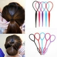 thumbnail image 4 of Bangcool 10 Pair Ponytail Maker Plastic Topsy Tail Magic Hair Braid Hair Styling Tool, 4 of 10