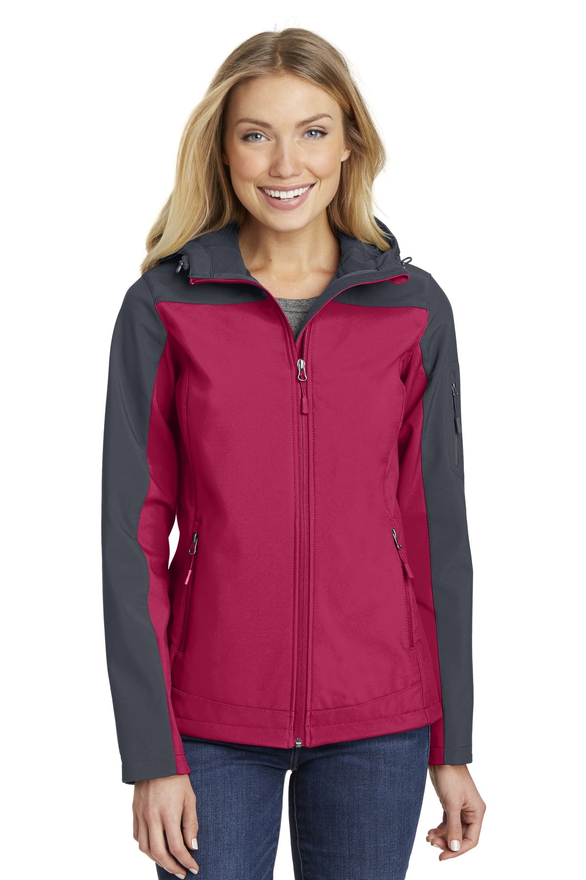 Dark Fuchsia/ Battleship Grey 