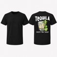thumbnail image 2 of Men's Tequila Graphic T-Shirt, Classic Fit Short Sleeve Crewneck Back Print Tee, 2 of 9