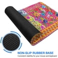 thumbnail image 6 of Long Mouse Pads for Desk,Pioneer Flower Floral Print Pattern Desk Mats on Top Of Desks, Desk Mouse Pad Extra Large with 3mm Non-Slip Base and Stitched Edge for Gaming,Office,Work,Home 31.5"x11.8", 6 of 6