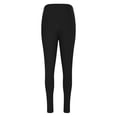 thumbnail image 6 of Plus Size Fleece Lined Leggings with Pockets High Waist Winter Yoga Pants, 6 of 8