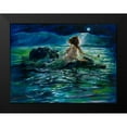 thumbnail image 2 of Wiley, Marta 24x19 Black Modern Framed Museum Art Print Titled - Mermaid, 2 of 5