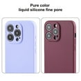 thumbnail image 3 of Pouriphone14pluscase-hadifférentcolors-purecolorliquidsiliconefinepore, 3 of 5