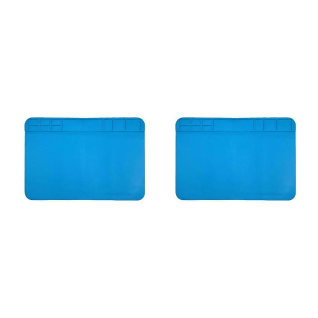 Decodeary High Temperature Resistance Electronics Repair Mat For Wide Application 2Set