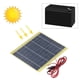 thumbnail image 1 of Panel Solar Material Solar Polisilicio Baja Eficiencia De Luz Cargador Solar Portátil Ligero Para Carga 12v Batería 5W 18V, 1 of 7