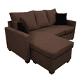 thumbnail image 4 of Sala Esquinera El Bazar Store Denver Chocolate, 200x140 cm, Lado derecho e Izquierdo, Lino nacional, Sofa, 4 of 8