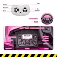 thumbnail image 4 of Emorefun 12V Battery Powered Sports Car, Spring Suspension, Load up to 66Lbs, for 3-8 Years,Pink, 4 of 7