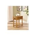thumbnail image 4 of Benjara Enchanting Side Table, Light Oak Brown-Color:Light Oak Brown, 4 of 5