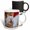 Multicolor, variant on 3drose, Cute Photpgraphic Portrait of a Yawning Family Pet Van Cat, 11oz Two-tone Red Mug