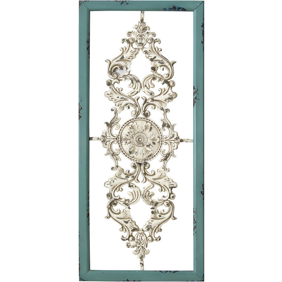 Stratton Home Decor Scroll Panel Wall Decor