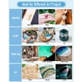 thumbnail image 5 of Nicpro 64OZ Crystal Clear Epoxy Resin Kit, High Gloss & Bubbles Free Resin Supplies for Coating and Casting, Craft DIY, Wood, Table Top, Bar Top, Molds, River Tables with Cups, Sticks, Gloves, 5 of 7
