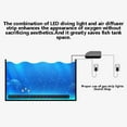thumbnail image 5 of Multicolor LED Aquarium Bubbler Light for Fish Tank Decoration with Dynamic Air Stone System, 5 of 8
