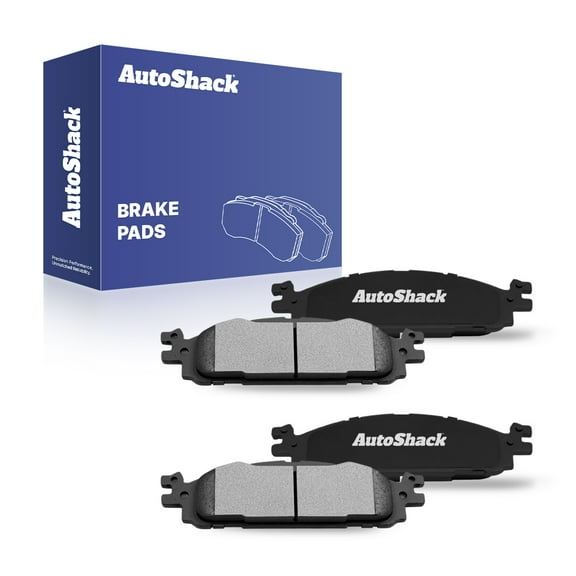 AutoShack Front Ceramic Brake Pad Set | Replacement for 2011-2019 Ford Explorer 2009-2019 Ford Flex 2010-2019 Ford Taurus 2009-2012 Lincoln MKS 2010-2019 Lincoln MKT | 4-PC